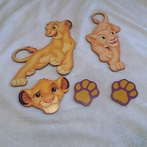 Vintage Lion King wall hangings
